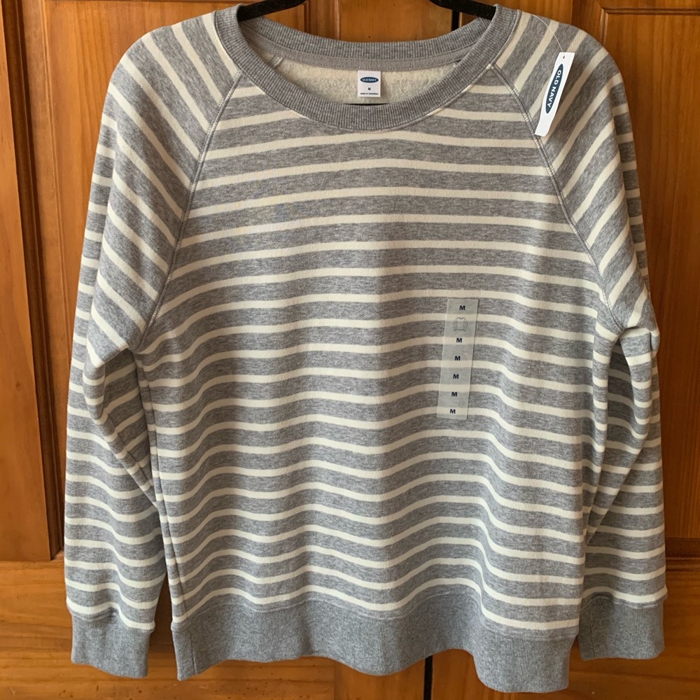 NWT Old Navy Striped Crew Neck